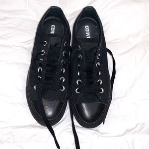 ⚡️Black Platform Converse Size 7⚡️